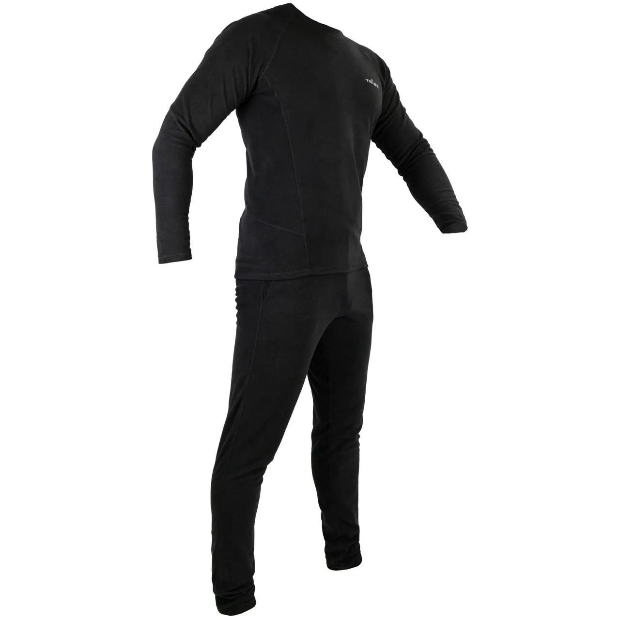 Термобілизна чоловіча флісова Tribe Microfleece 3XL Чорний (iz16191) - фото 5