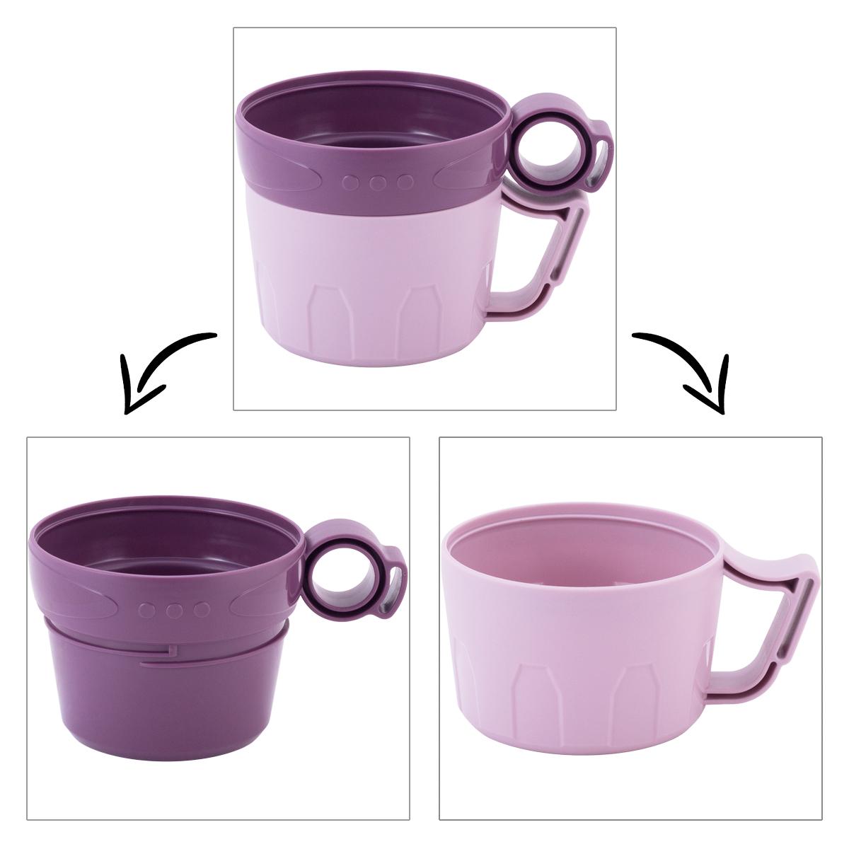 Термос Kamille зі скляною колбою 1800 мл Фіолетовий (13046550) - фото 6 Термос Kamille зі скляною колбою 1800 мл Фіолетовий (13046550) - фото 6