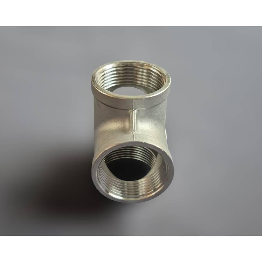 Крестовина резьбовая Ду32 равнопроходная н/ж сталь AISI304 ВР BSPP Class 150 1-1/4" (29203331) - фото 12 Крестовина резьбовая Ду32 равнопроходная н/ж сталь AISI304 ВР BSPP Class 150 1-1/4" (29203331) - фото 12