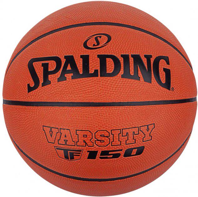 Мяч баскетбольный Spalding Varsity TF-150 FIBA ​​Unisex р. 6 Оранжевый (689344407012)