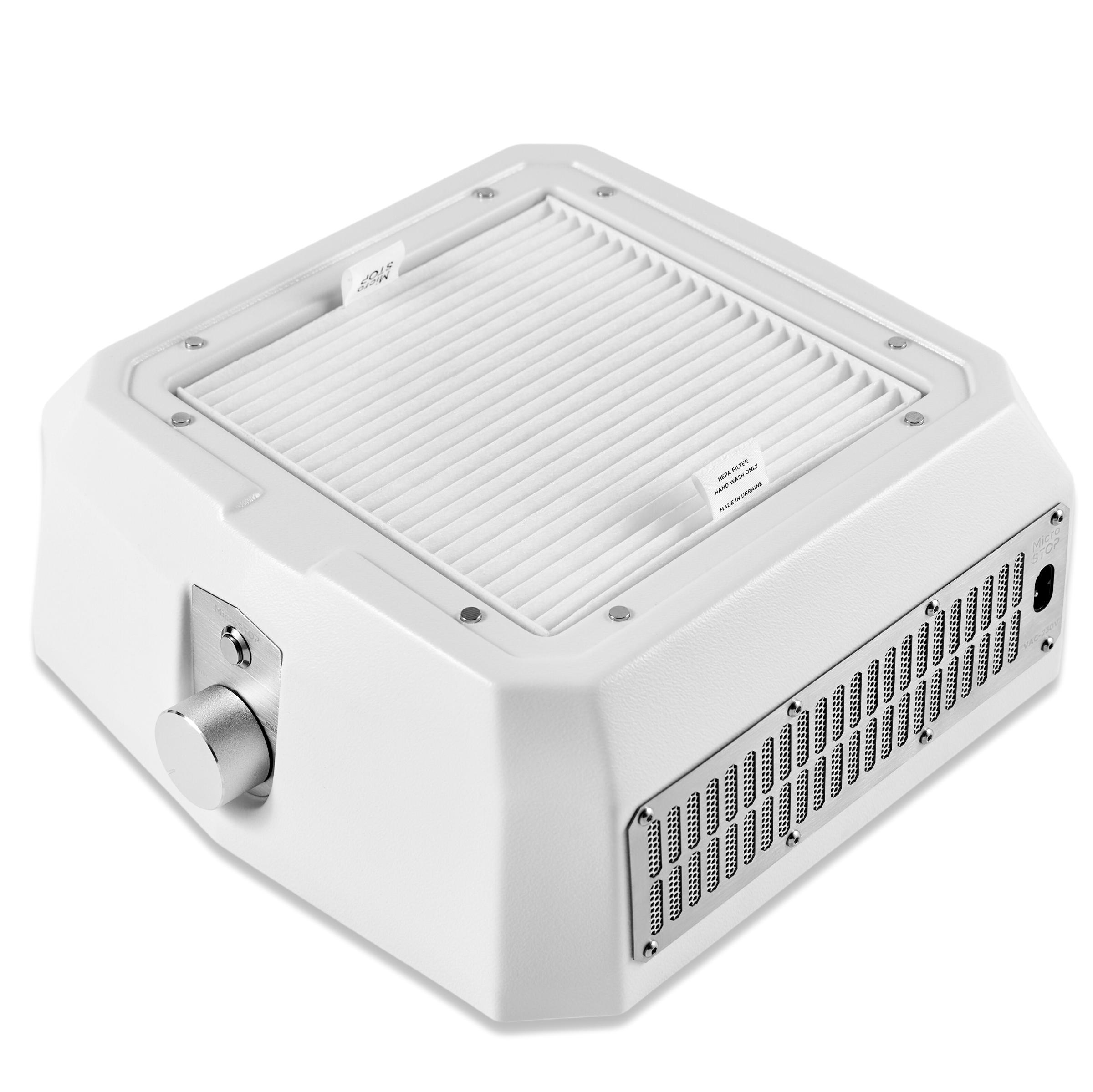 Вытяжка для маникюра Microstop Base Pro White - фото 3
