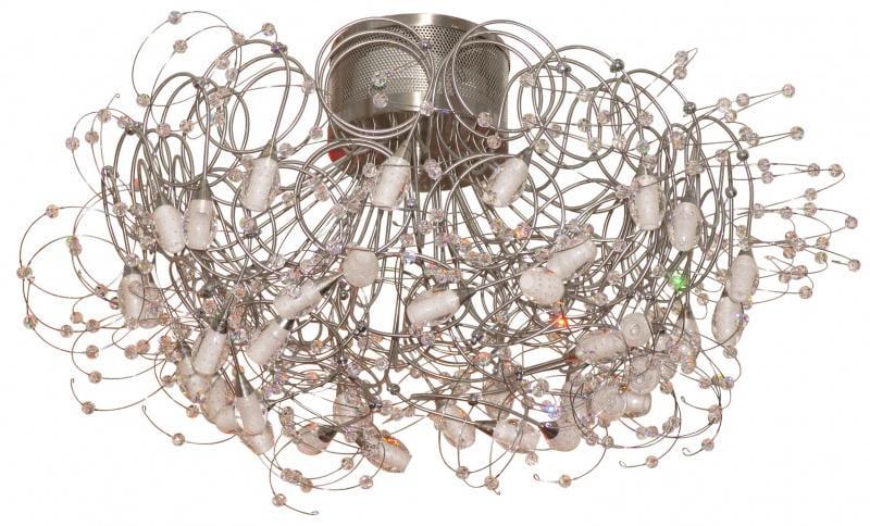 Люстра лофт потолочная галогенная Brille BR-01 125/38 для натяжного потолка