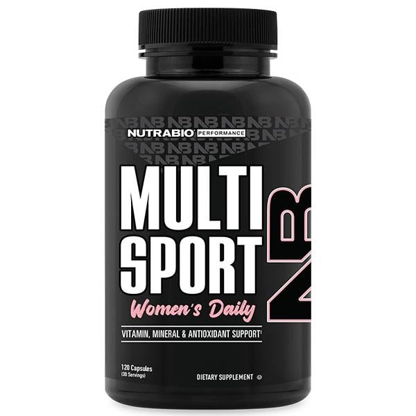 Комплекс витаминно-минеральный для женщин NutraBio MultiSport Women's Daily 120 капс. (000027222)
