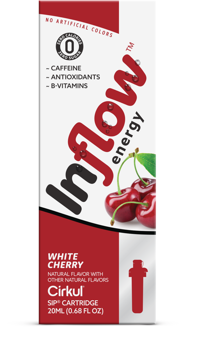 Картридж для Cirkul White Cherry Inflow Energy 20 мл (43261) - фото 2 Картридж для Cirkul White Cherry Inflow Energy 20 мл (43261) - фото 2