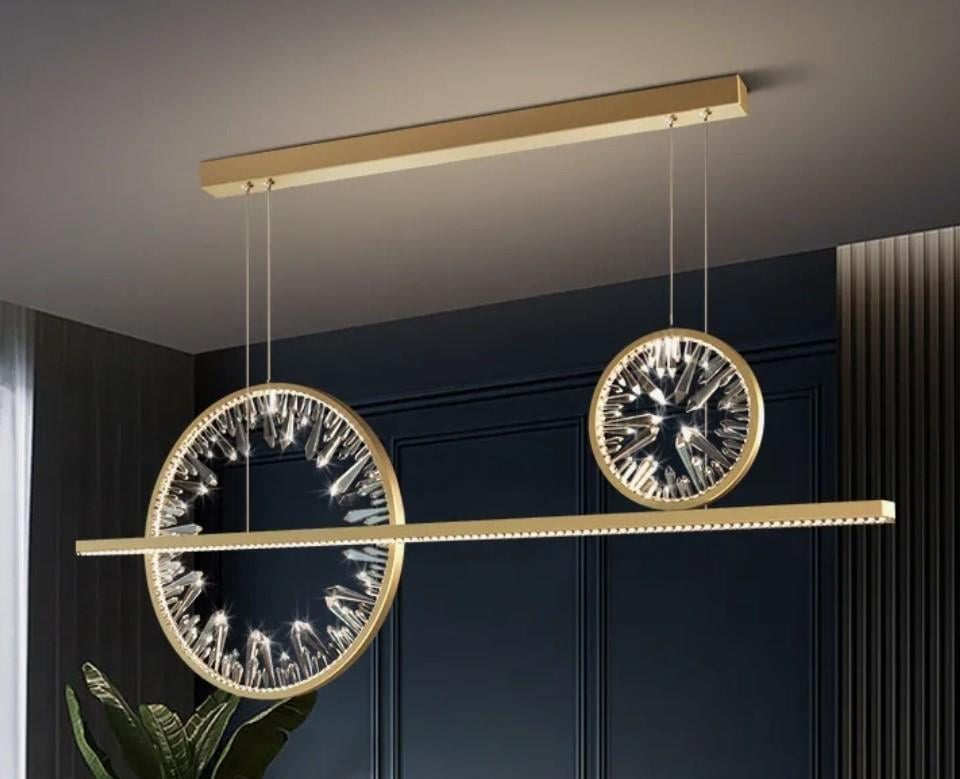 Люстра Cyber YJ7724 2 круга (32970) Люстра Cyber YJ7724 2 круга (32970)