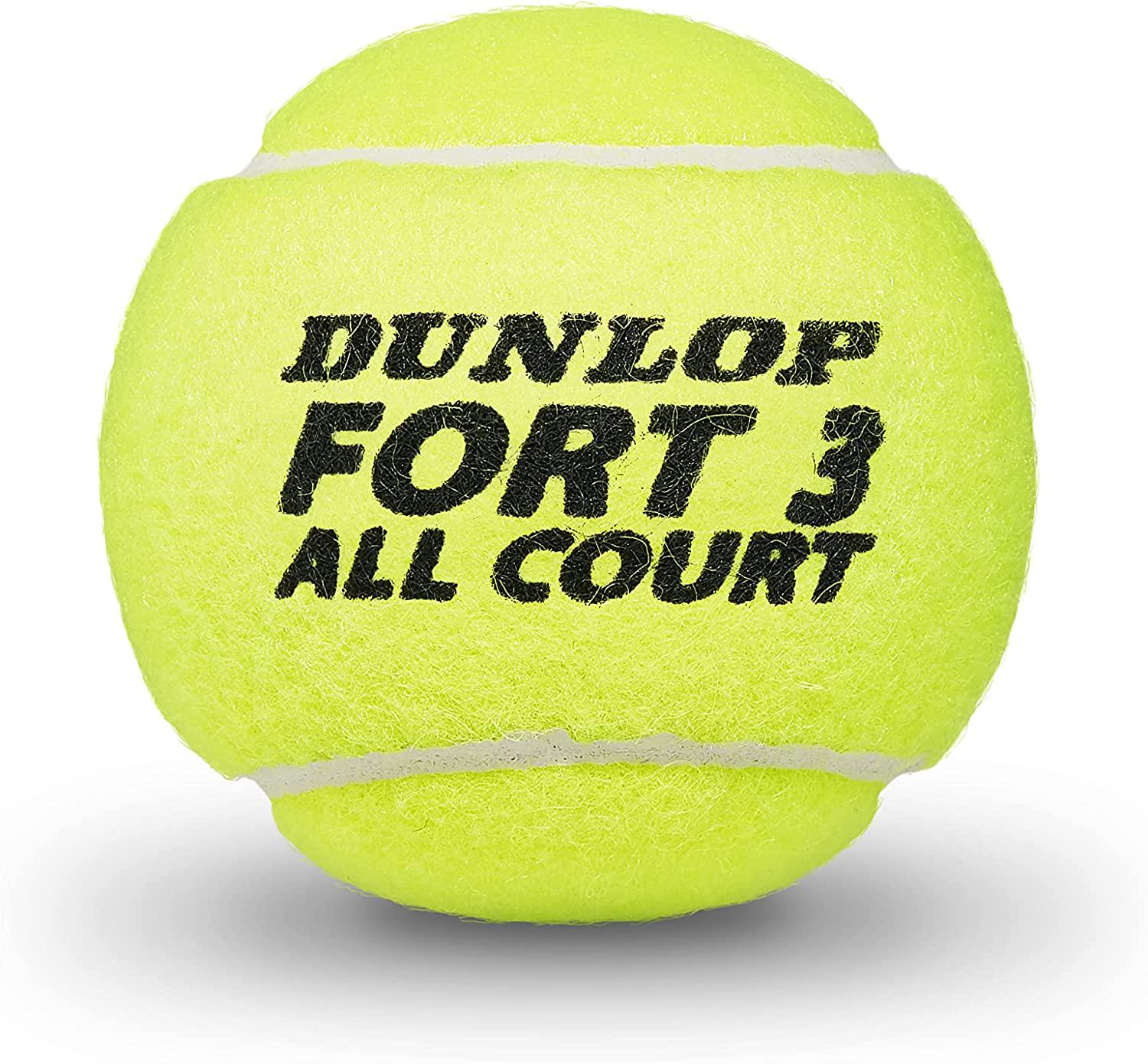 М'ячі для тенісу Dunlop Fort All Court TS 3 шт. (601315) - фото 2