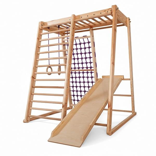 Уголок детский спортивный SportBaby Крошка-3 Wood (Крошка-3 Wood)