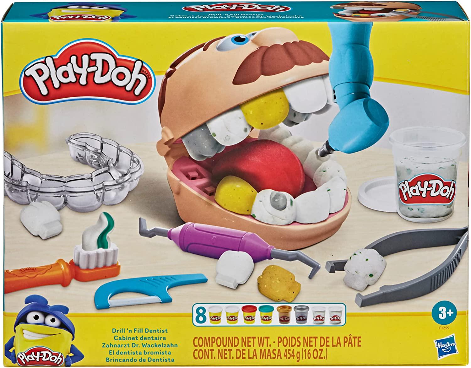 Игровой набор Hasbro Play-Doh Мистер зубастик (F1259)