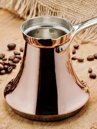 Турка Одесса Роксолана для индукционных плит 290 мл Золотой (59031)