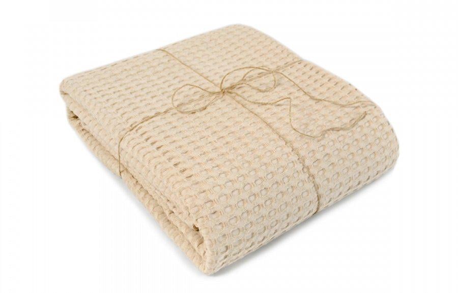 Вафельное покрывало Lotus Jessa 150х230 Kahve (144074)