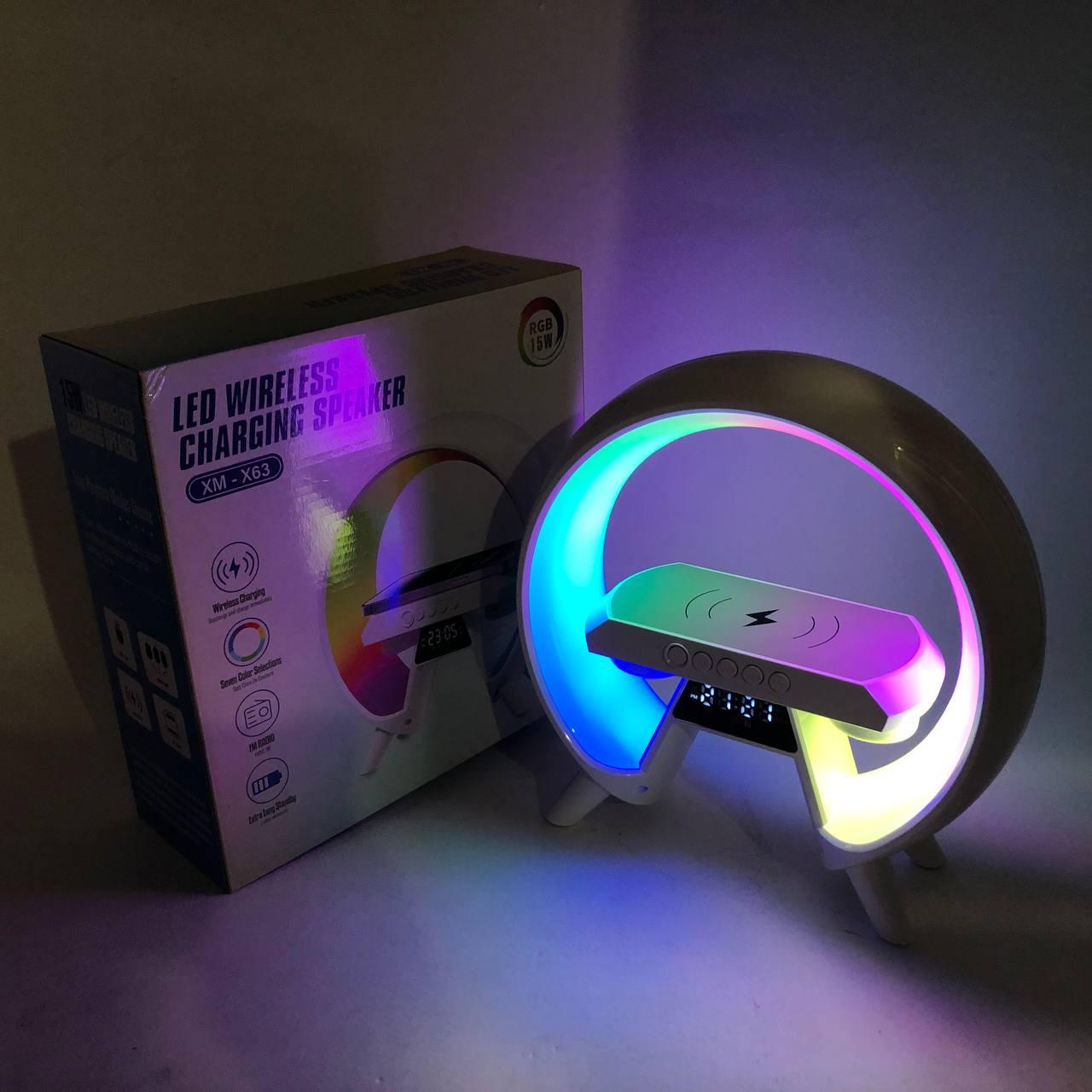 Лампа-ночник с беспроводной зарядкой и Bluetooth динамиком (G-Lite XM-X63) - фото 2 Лампа-ночник с беспроводной зарядкой и Bluetooth динамиком (G-Lite XM-X63) - фото 2