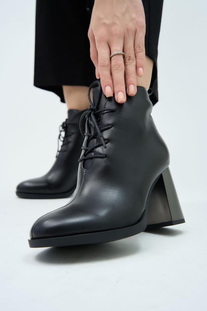 Ботильйони жіночі Fabio Monelli р. 36 Чорний (178240) - фото 2 Ботильйони жіночі Fabio Monelli р. 36 Чорний (178240) - фото 2