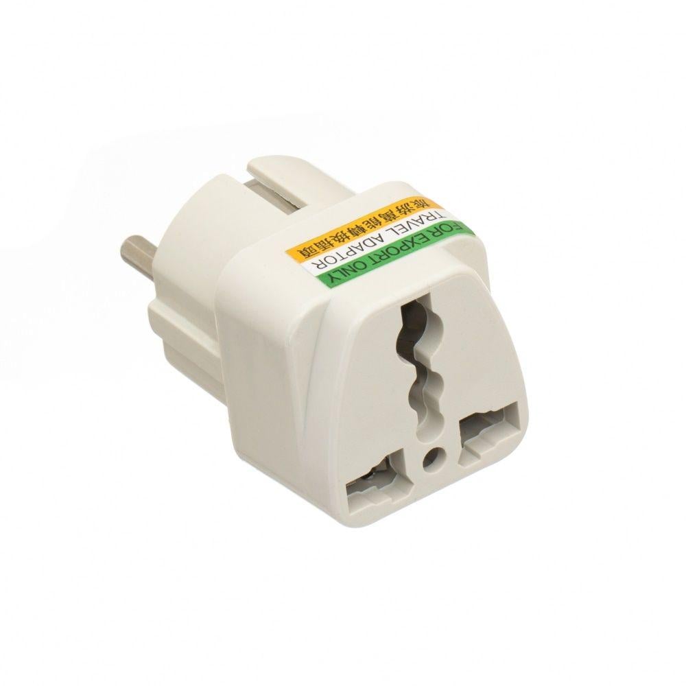 Сетевой переходник адаптер на евро розетку EU 10A250V Белый (2058016949) Сетевой переходник адаптер на евро розетку EU 10A250V Белый (2058016949)