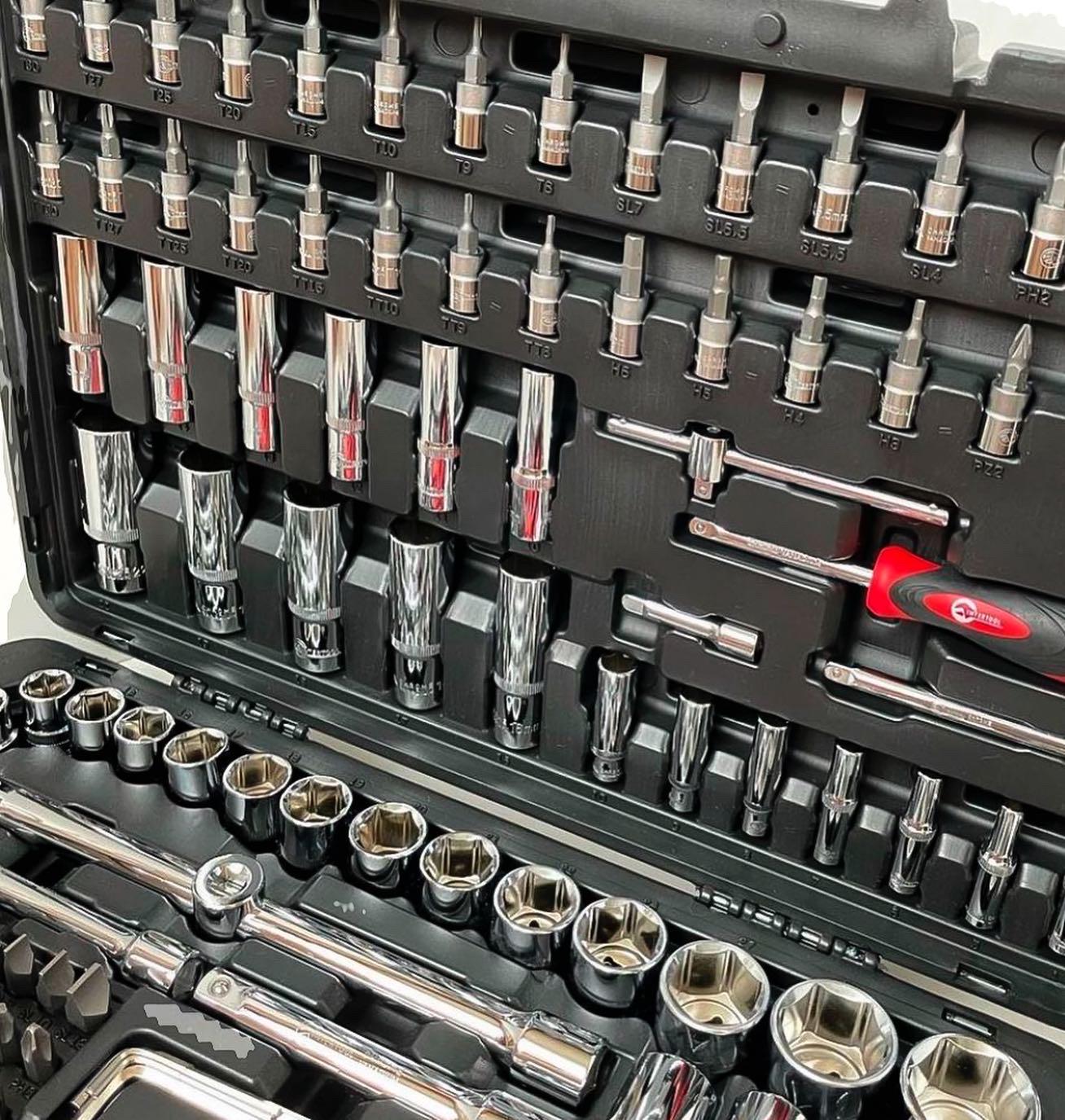 Набор инструментов  INTERTOOL профессиональный 151 пр. - фото 3