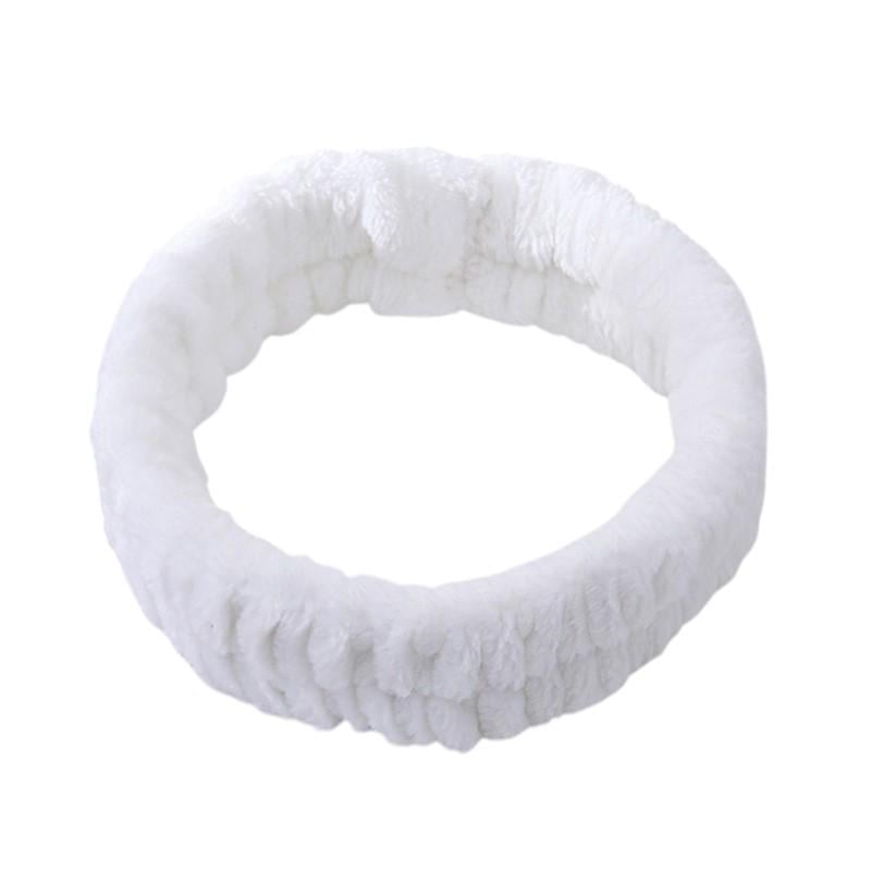 Повязка ANbeauty для умывания плюшевая на голову Белый (AN0103155) Повязка ANbeauty для умывания плюшевая на голову Белый (AN0103155)
