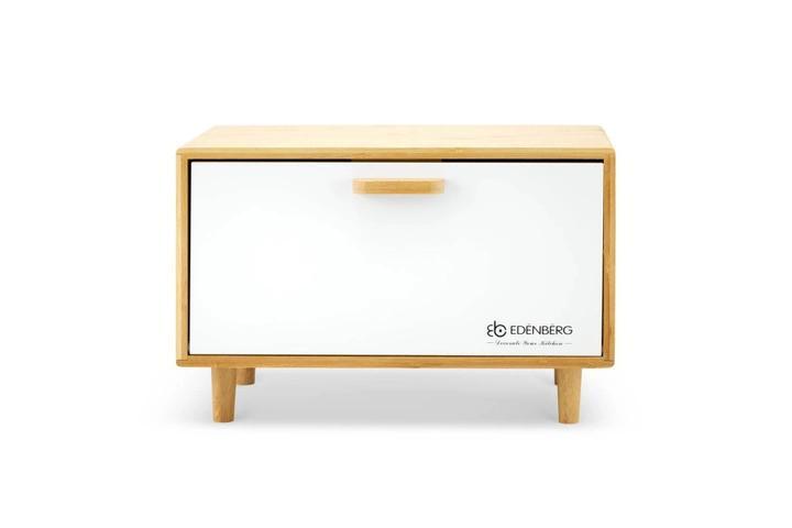 Хлібниця Edenberg EB-124 на ніжках з дерева з відкидною кришкою 36x26x23 см Білий (2530557720) - фото 2 Хлібниця Edenberg EB-124 на ніжках з дерева з відкидною кришкою 36x26x23 см Білий (2530557720) - фото 2