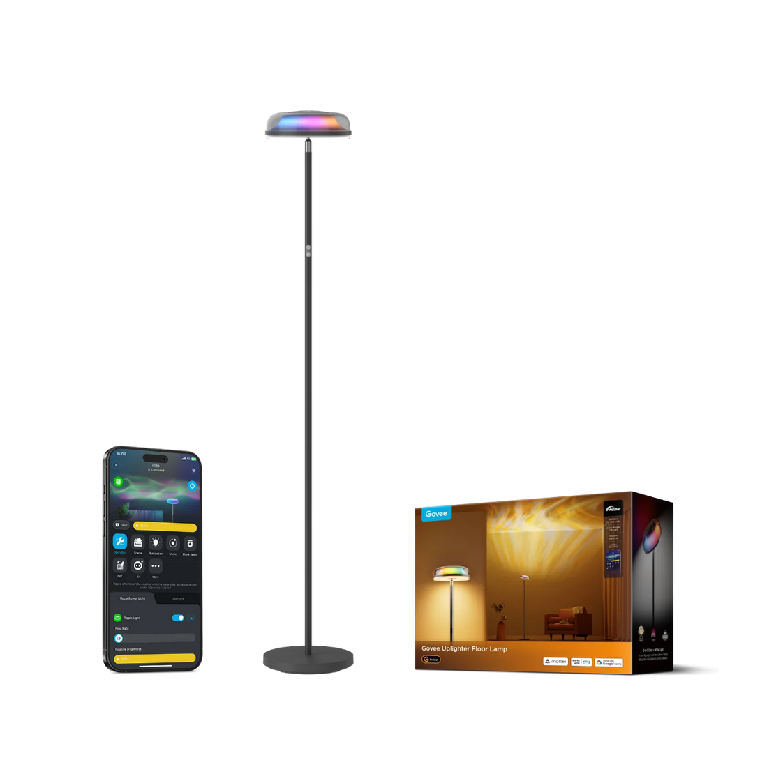 Лампа розумна напольна Govee Uplighter H60B0