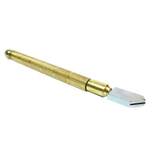 Стеклорез масляный PMT-059 роликовый с металлической ручкой 16 см Gold (510595)