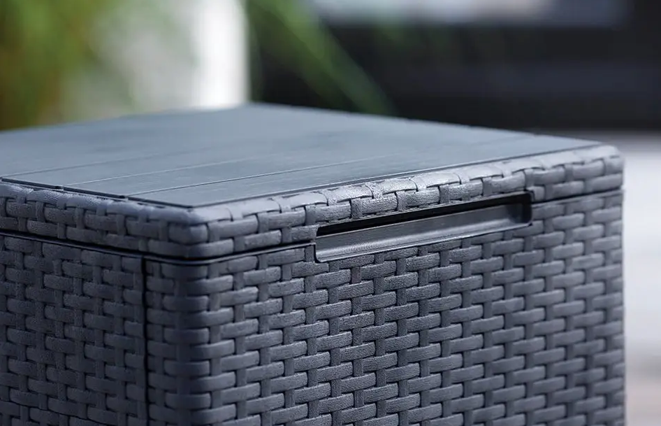 Стол-ящик садовый Keter Vigo storage box Графитовый (254958) - фото 3