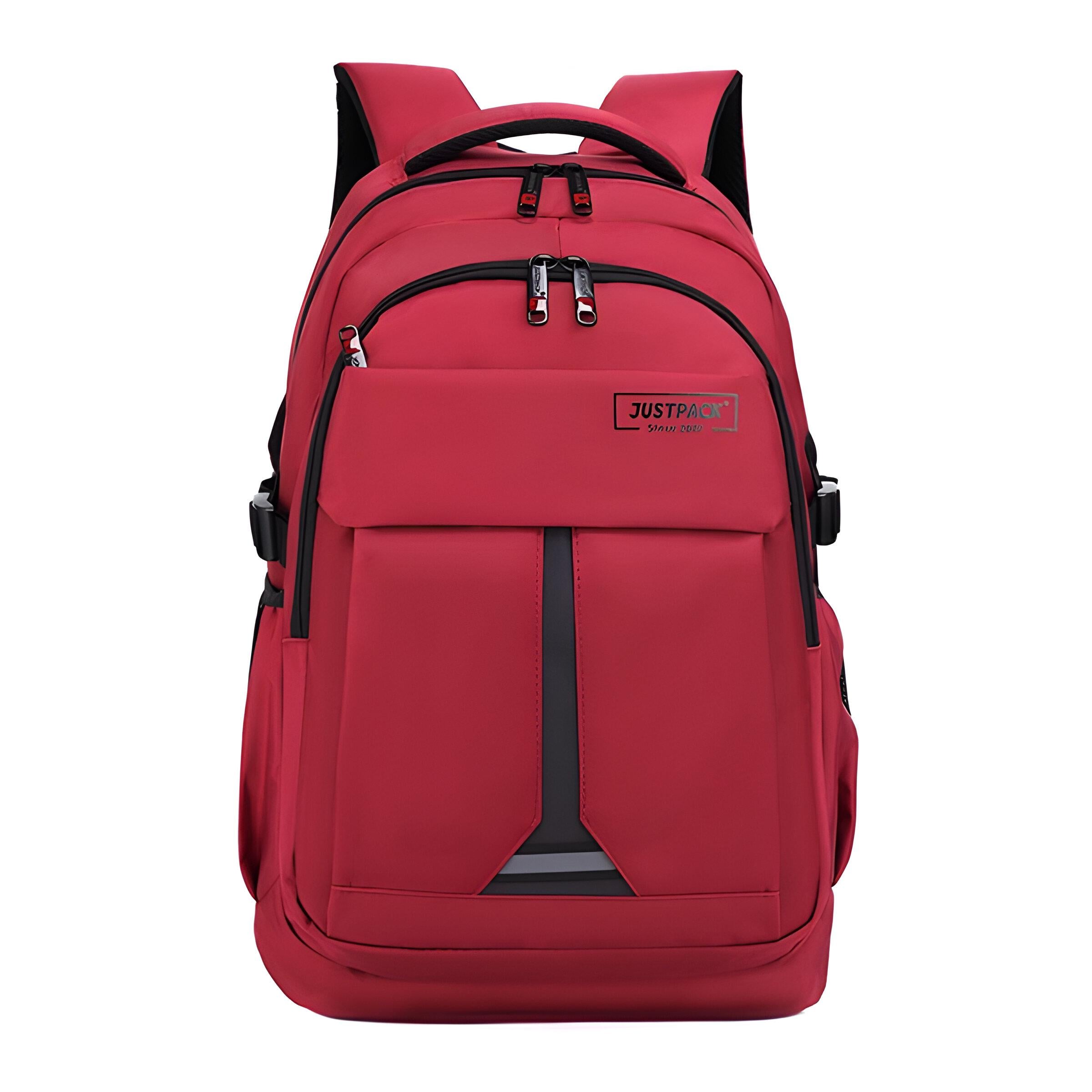 Рюкзак городской Justpack с ортопедической спинкой Красный (5776/Д)