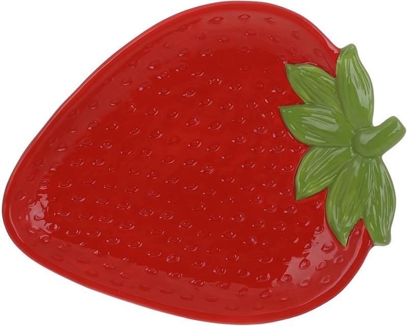 Тарелки керамические Fruits Strawberry 2шт. 31х24 см