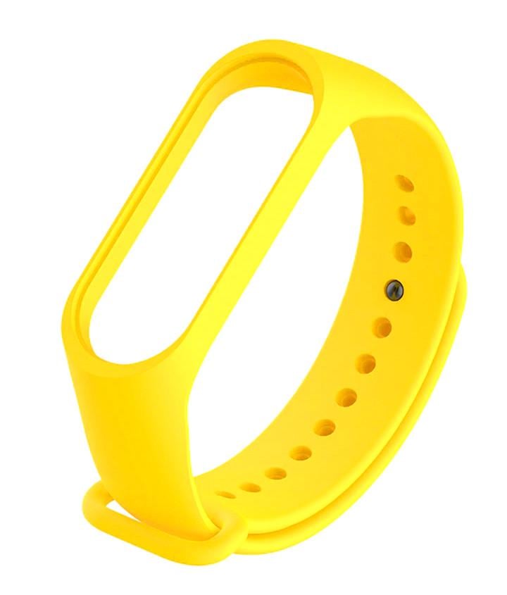 Ремешок NZY для Xiaomi Mi Band 5 силиконовый Neon Yellow (916937)