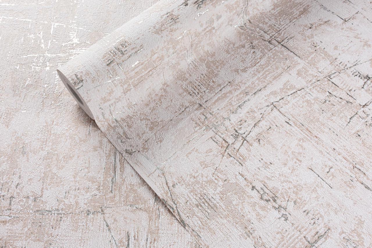 Обои флизелиновые LS Vinil Carrera ДХV-1597 Фон вспененный винил 1,06х10,05 м Бежевый