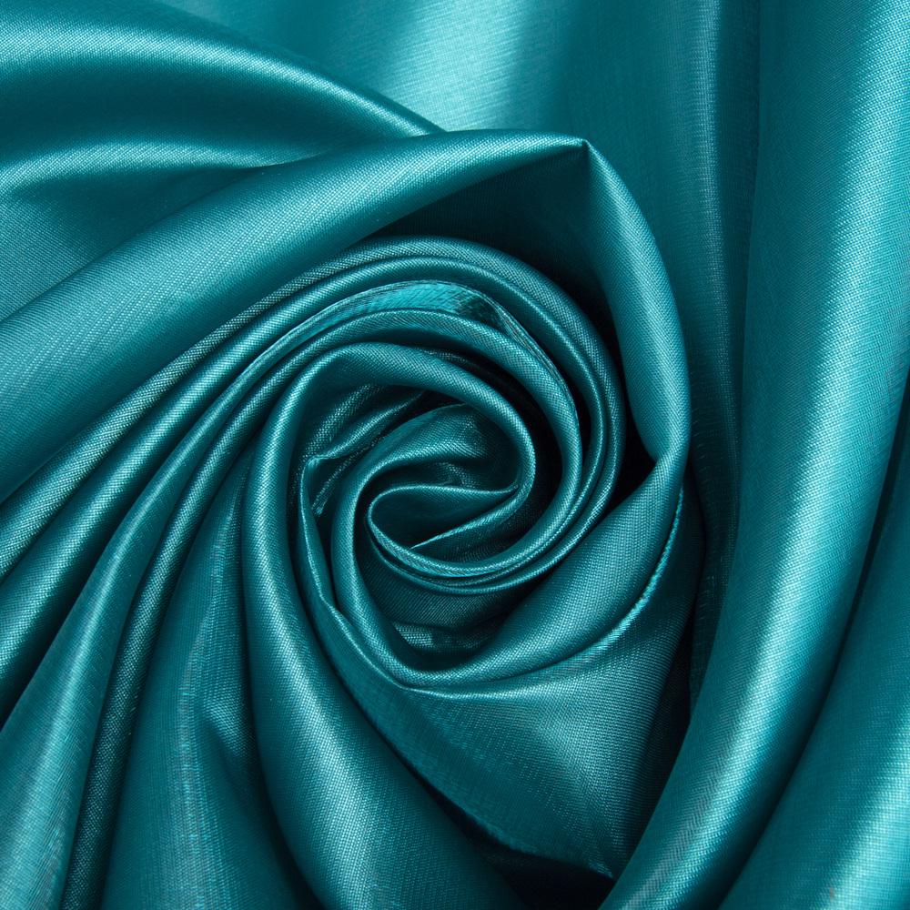 Тканина декоративна органзакрісталон 68 г/м2 Темно-бірюзовий (24409)