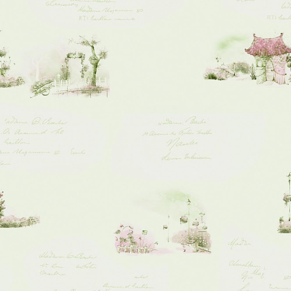 Обои виниловые на флизелиновой основе Yuanlong Seina 18092 Зеленый (18092)