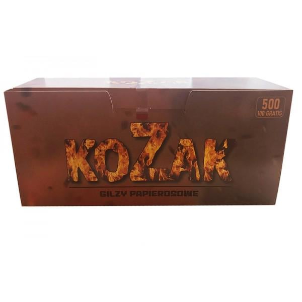 Паперові гільзи Gama Kozak для набивання сигарет 500 шт.