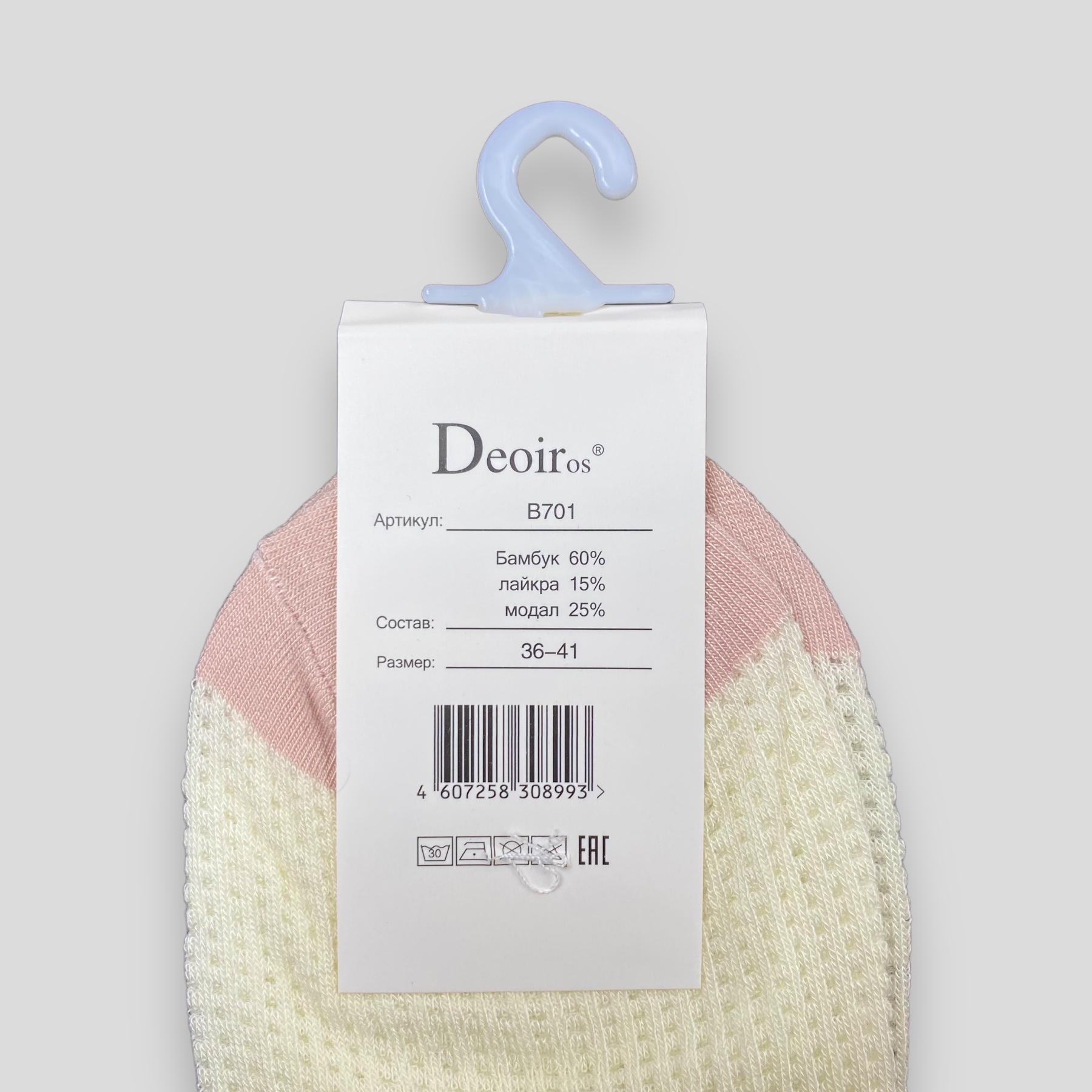 Носки женские Deoiros в сеточку 5 пар р. 36-41 (B701-5/5p) - фото 3 Носки женские Deoiros в сеточку 5 пар р. 36-41 (B701-5/5p) - фото 3