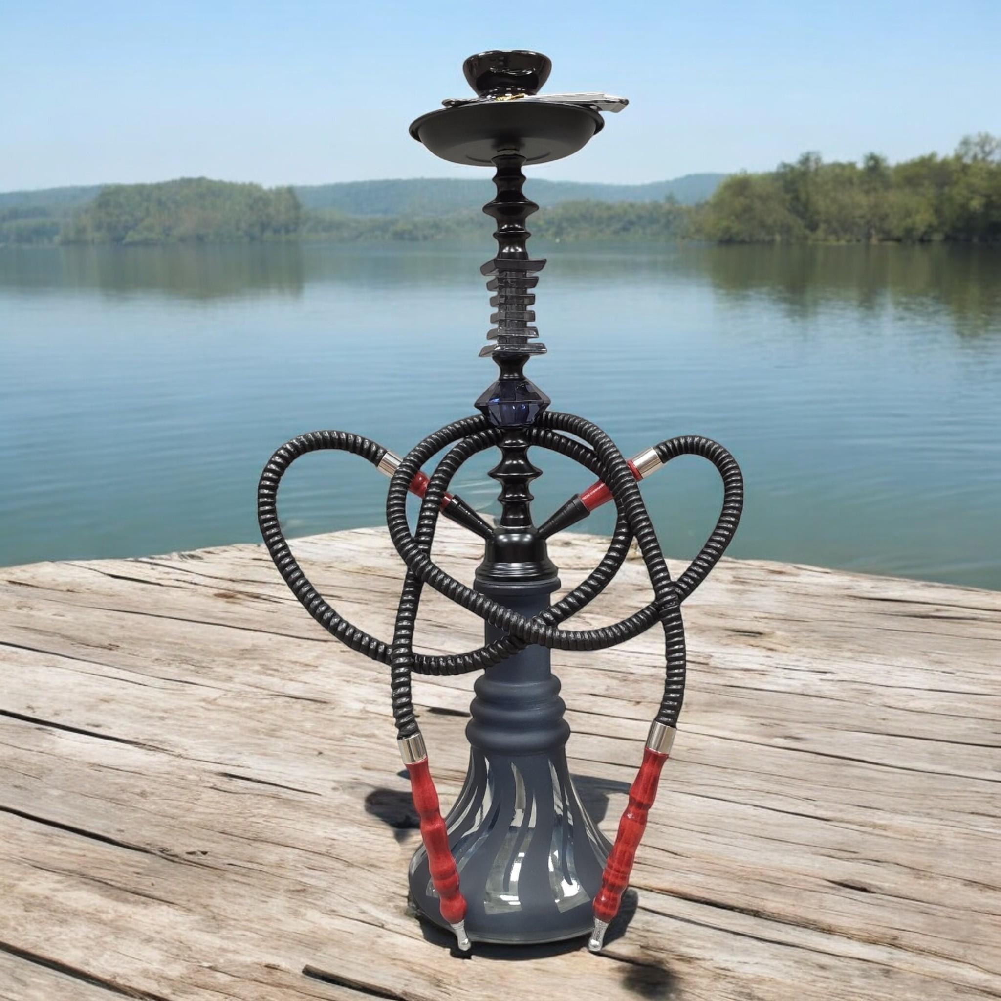 Кальян Hookah Mustafa Alto на 2 человека 55 см Black (27344450)