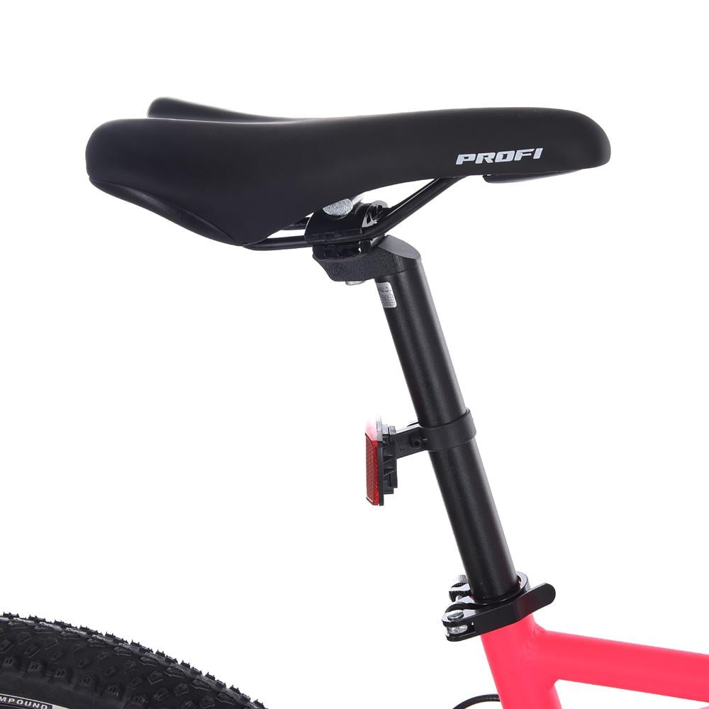 Велосипед спортивний SHIMANO 21SP Profi G26BELLE A26.1 26" алюмінієва рама Малиново-бірюзовий - фото 5