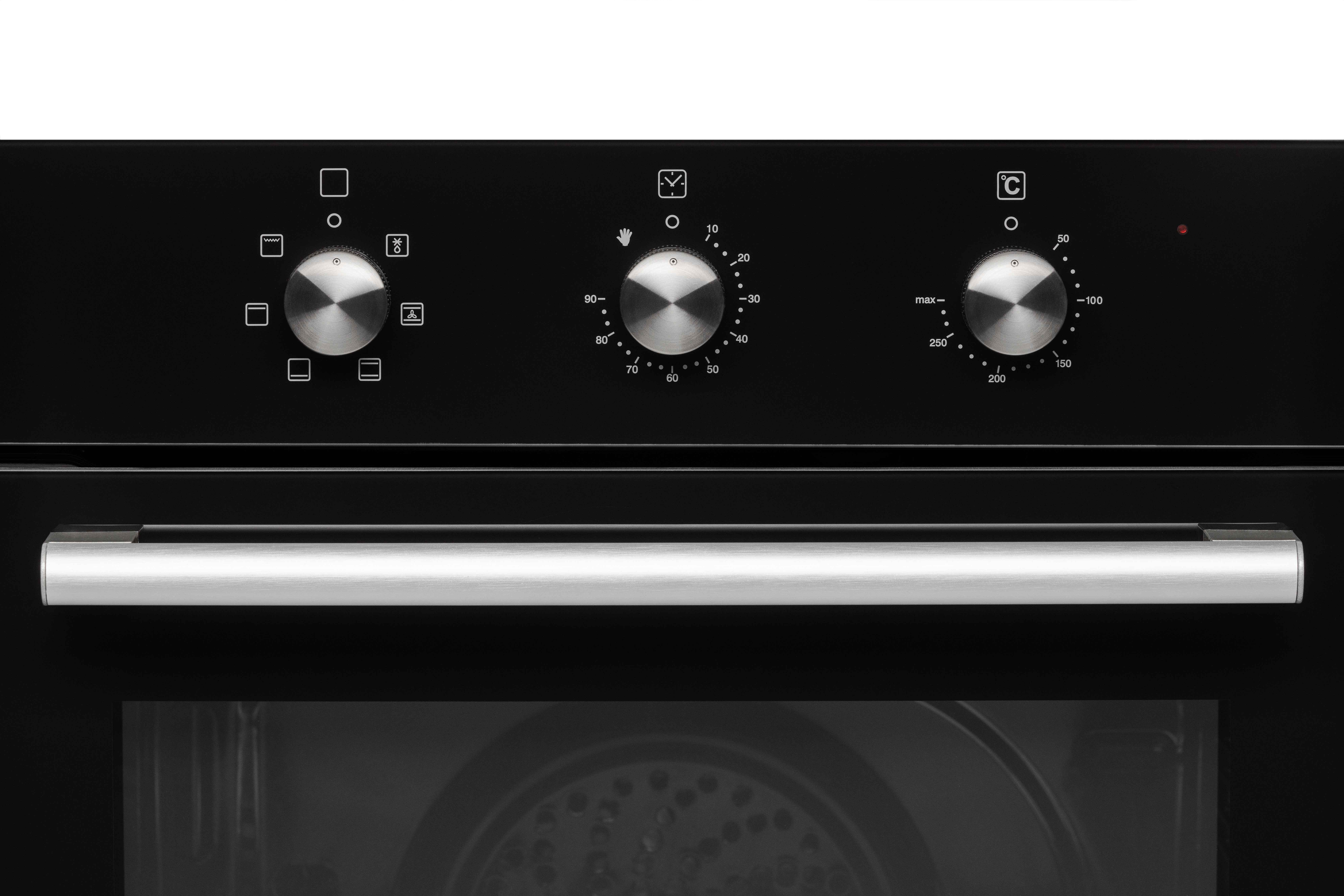 Комплект Granado духова шафа електрична GEO 62-0200 Black та варильна поверхня газова GGH 62-104 Black glass - фото 4 Комплект Granado духова шафа електрична GEO 62-0200 Black та варильна поверхня газова GGH 62-104 Black glass - фото 4