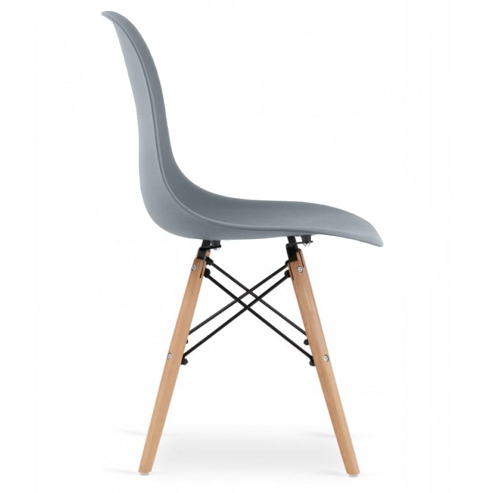 Стул для кухни на ножках Bonro В-173 Full KD Серый (42400162) - фото 2