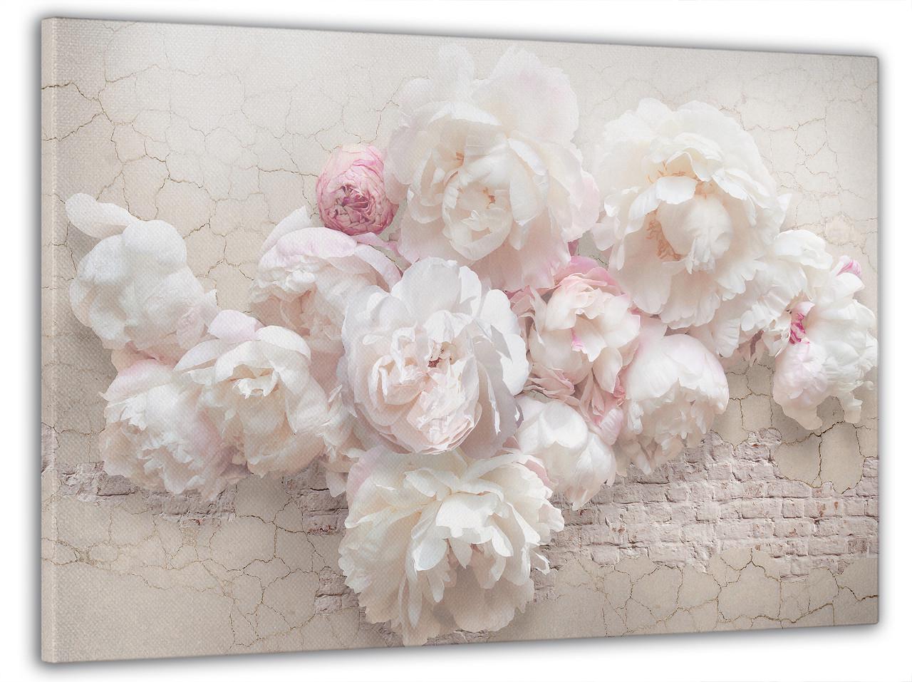 Картина на холсте DK Белые пионы 60x100 см (MK10228_M)
