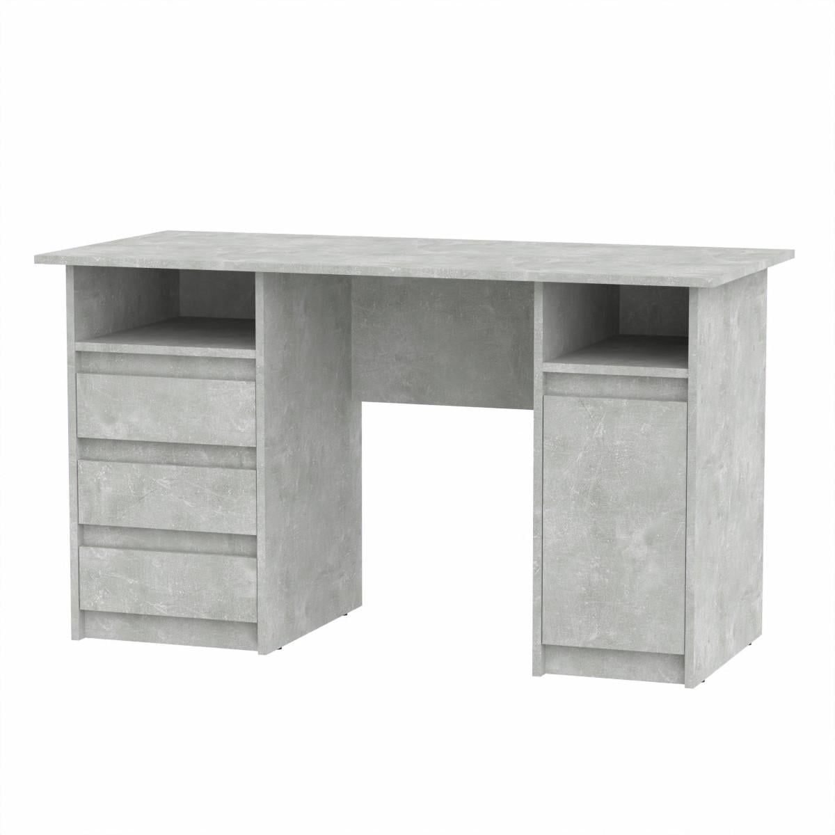 Стол письменный Компанит Декан-2 110х60х73,6 см Ателье светлый (25410407)