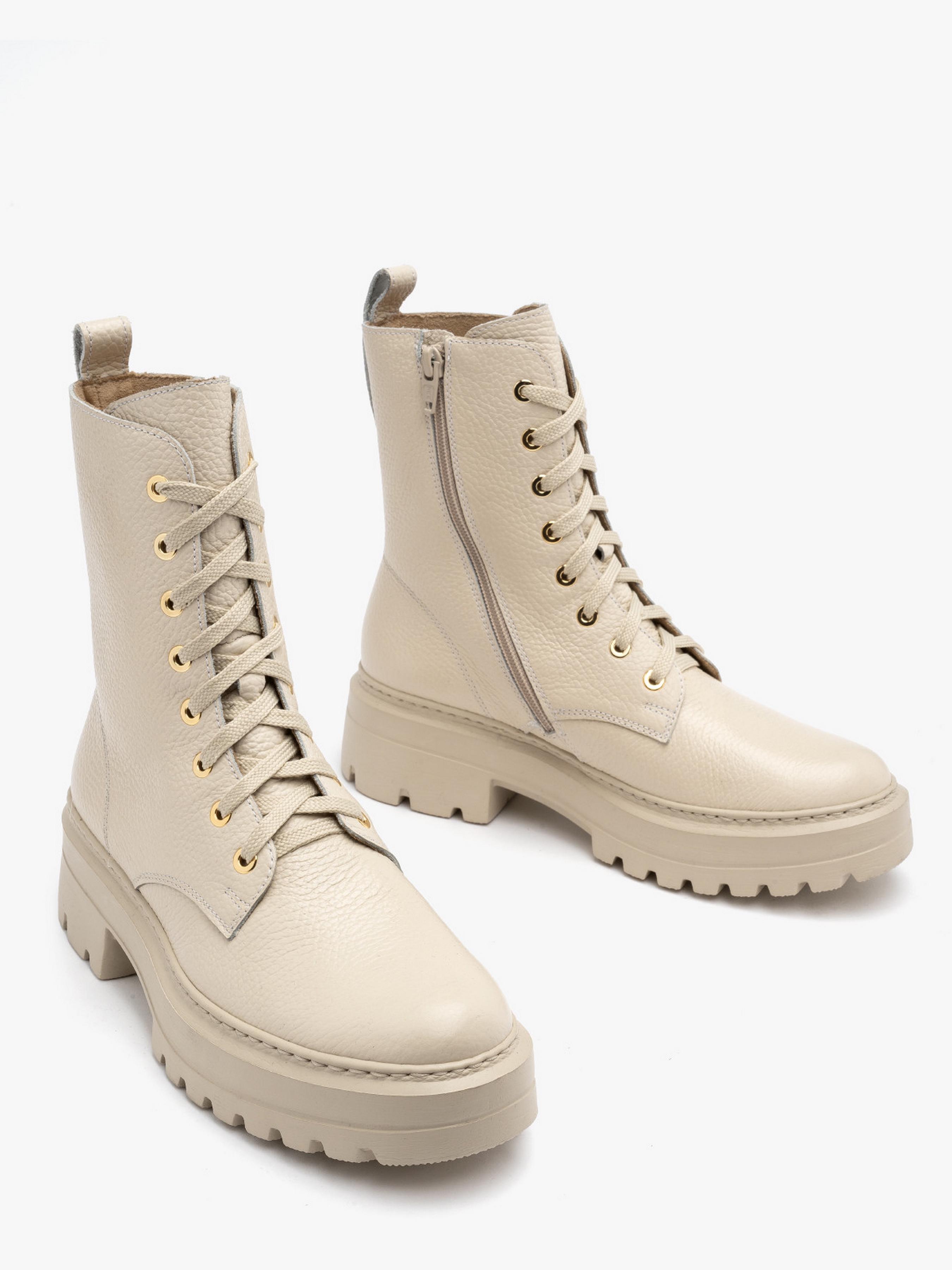 Ботинки берцы женские зимние RYLKO р. 38 Кремовый (2XVM8_LG _6NJ)