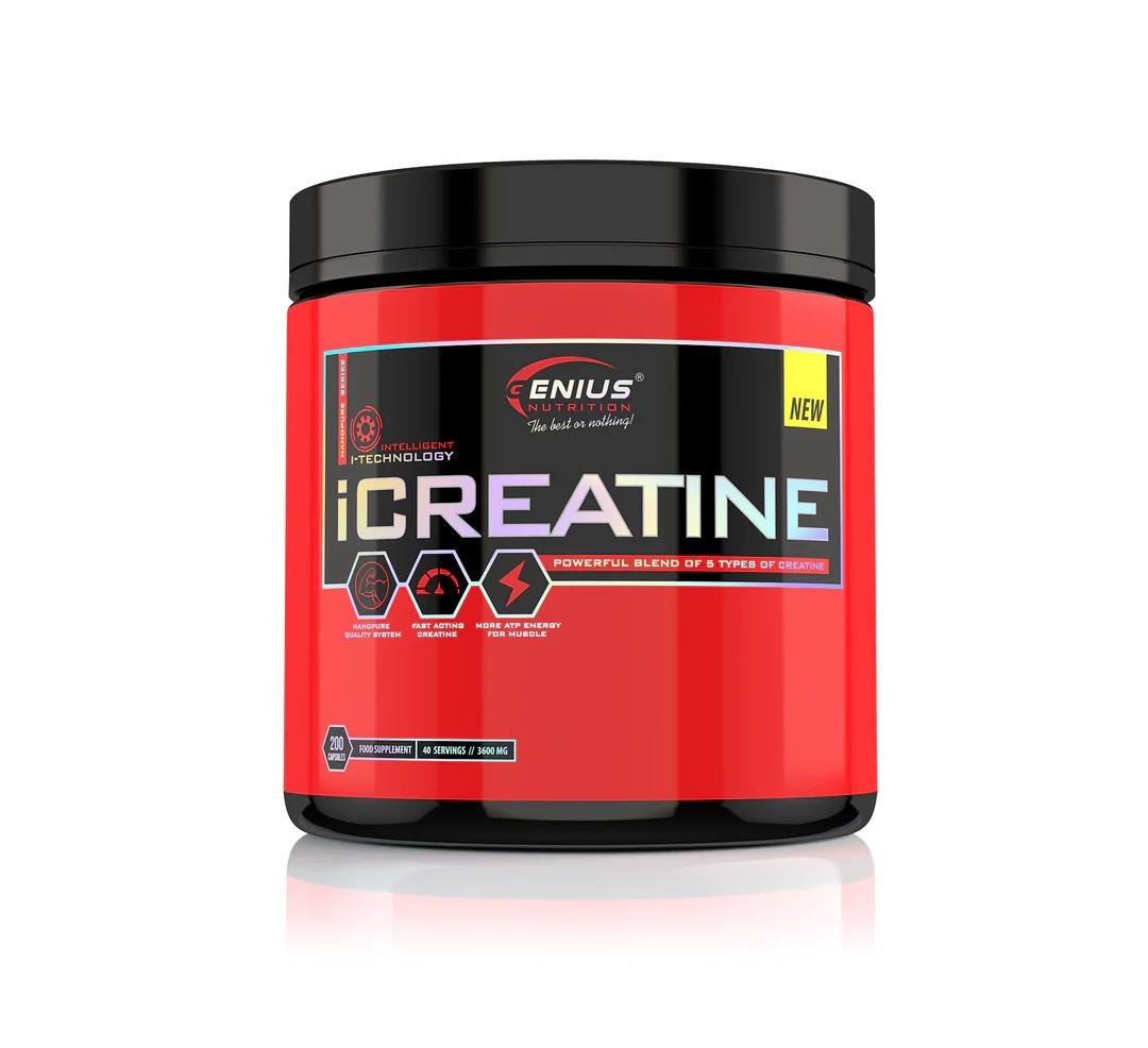 Креатин Genius Nutrition Creatine 200 капсул