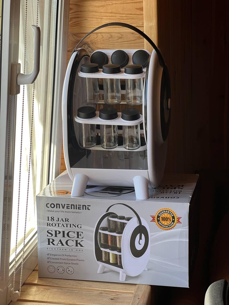 Контейнер для спецій AND 1-62 набір приправних банок 18 шт. Білий (6-18-2054347) - фото 2 Контейнер для спецій AND 1-62 набір приправних банок 18 шт. Білий (6-18-2054347) - фото 2