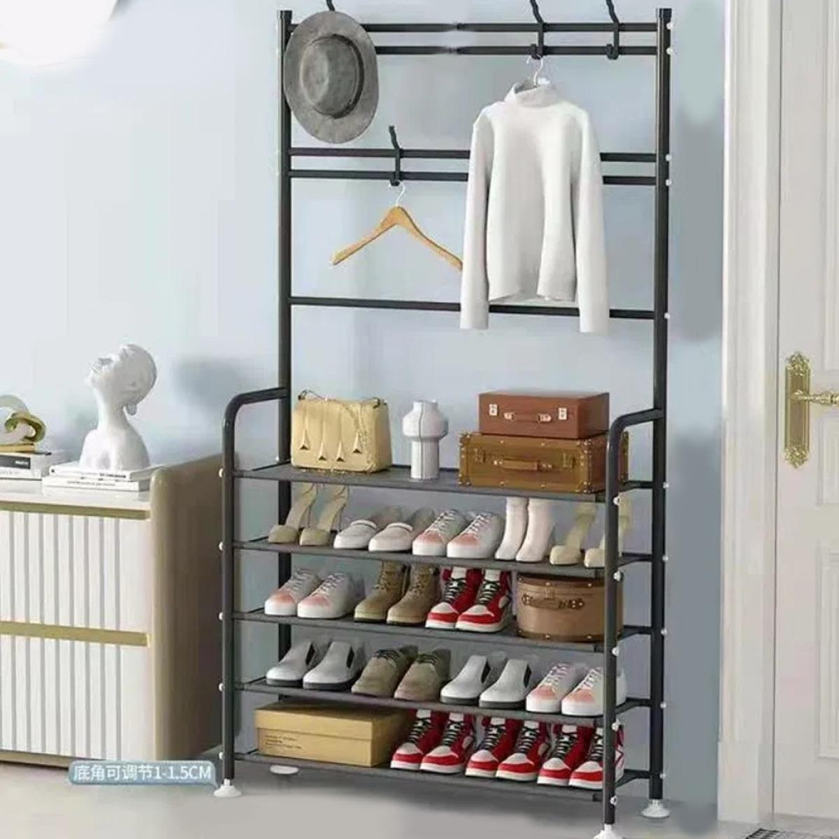 Полиця для одягу та взуття Multifunctional Shoe&Hat Rack (TM4-80)