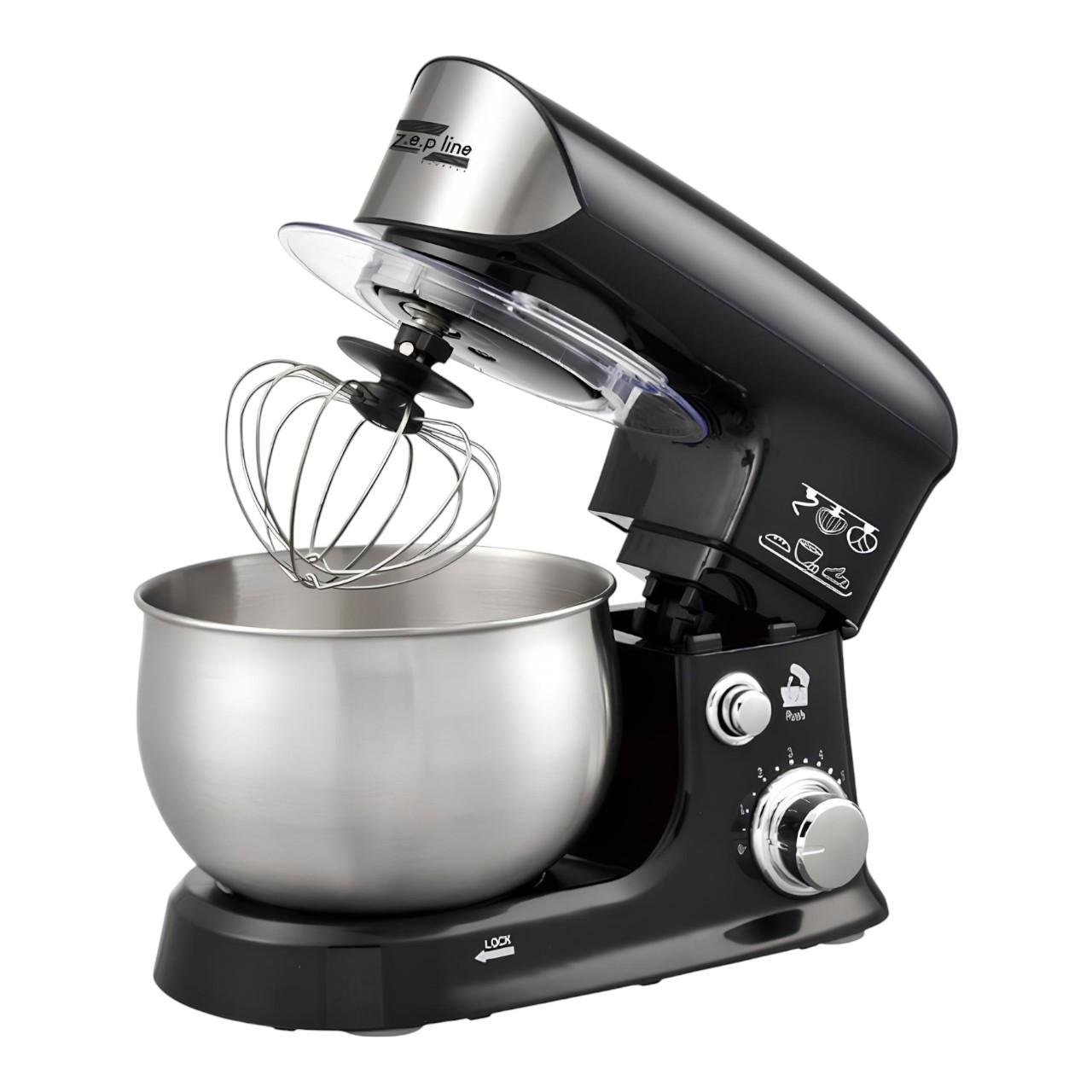 Тістоміс Zepline кухонний з чашею та імпульсним режимом 3200 Вт 2,8 л Чорний (ZP-064)