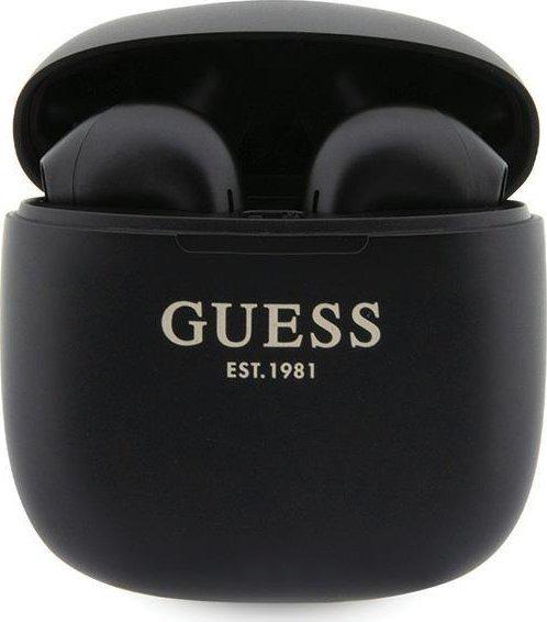 Навушники TWS Guess Classic EST Logo Black (GUTWST26PSK)