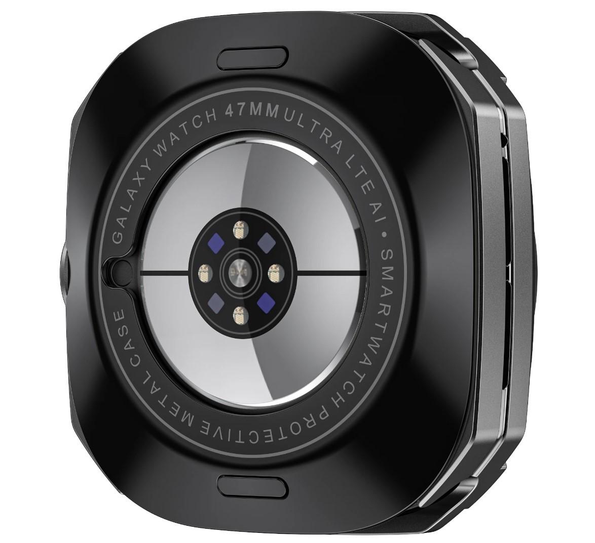 Защитный металлический корпус для часов Samsung Galaxy Watch Ultra 47 мм SM-L705 Black (2749359110) - фото 5 Защитный металлический корпус для часов Samsung Galaxy Watch Ultra 47 мм SM-L705 Black (2749359110) - фото 5