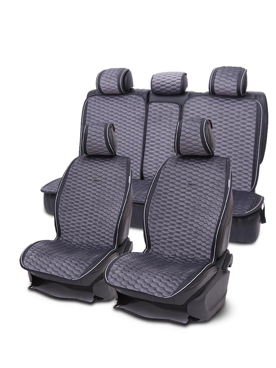 Накидки на сиденье AUAU Romeo для Chery E5 2011-2016 Серый (UARomK11777)