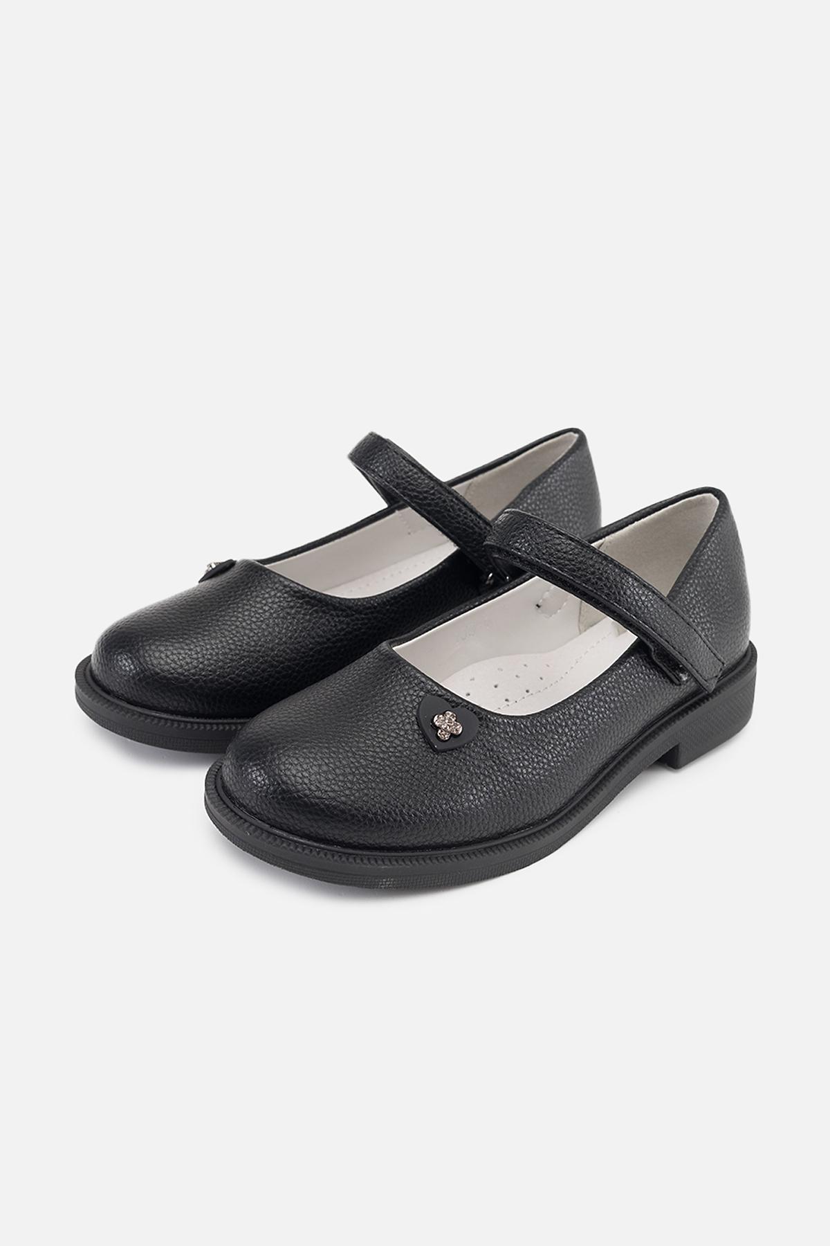 Туфли для девочки р. 28 Черный (SKT001000880) - фото 3