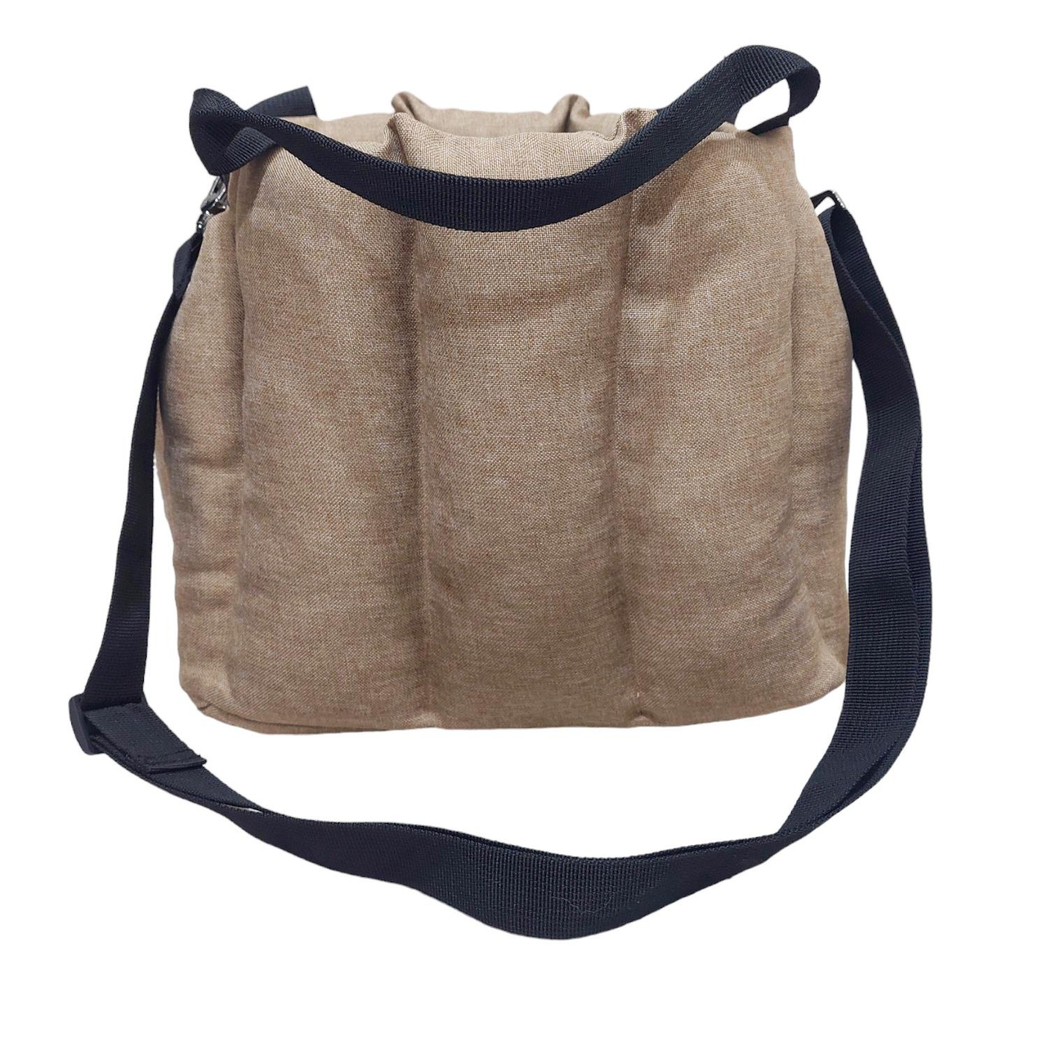 Сумка-переноска для собак и кошек 35х20х30 см Песочный - фото 8 Сумка-переноска для собак и кошек 35х20х30 см Песочный - фото 8