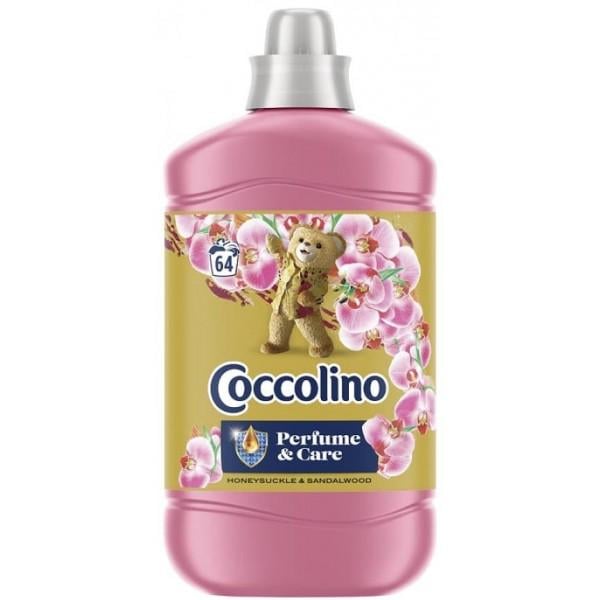 Кондиціонер для білизни Coccolino Honeysuckle & Sandalwood 1,6 л 64 прання