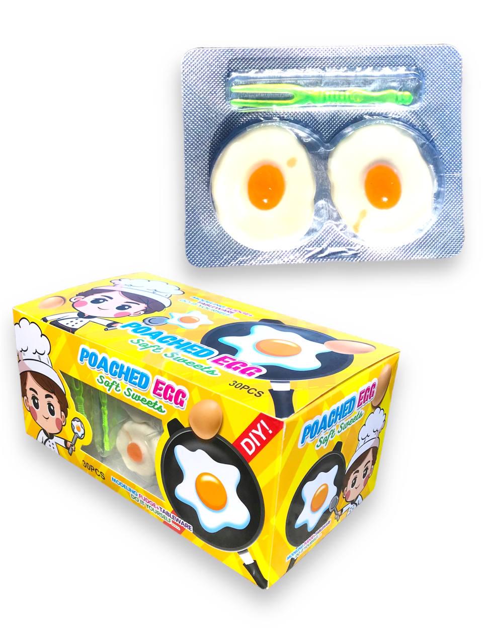 Мармелад жевательный Poached Egg Яичница на блистере 30 шт. (00000006140)