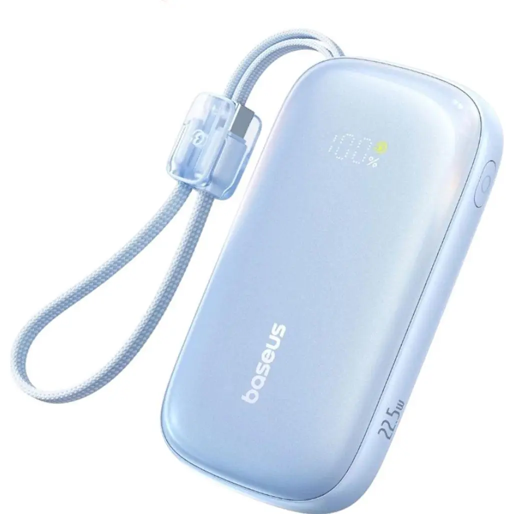Батарея портативная BASEUS EnerFill FC21 Qpow 3 Ultra 10000mAh 22,5W E0027L03 Blue